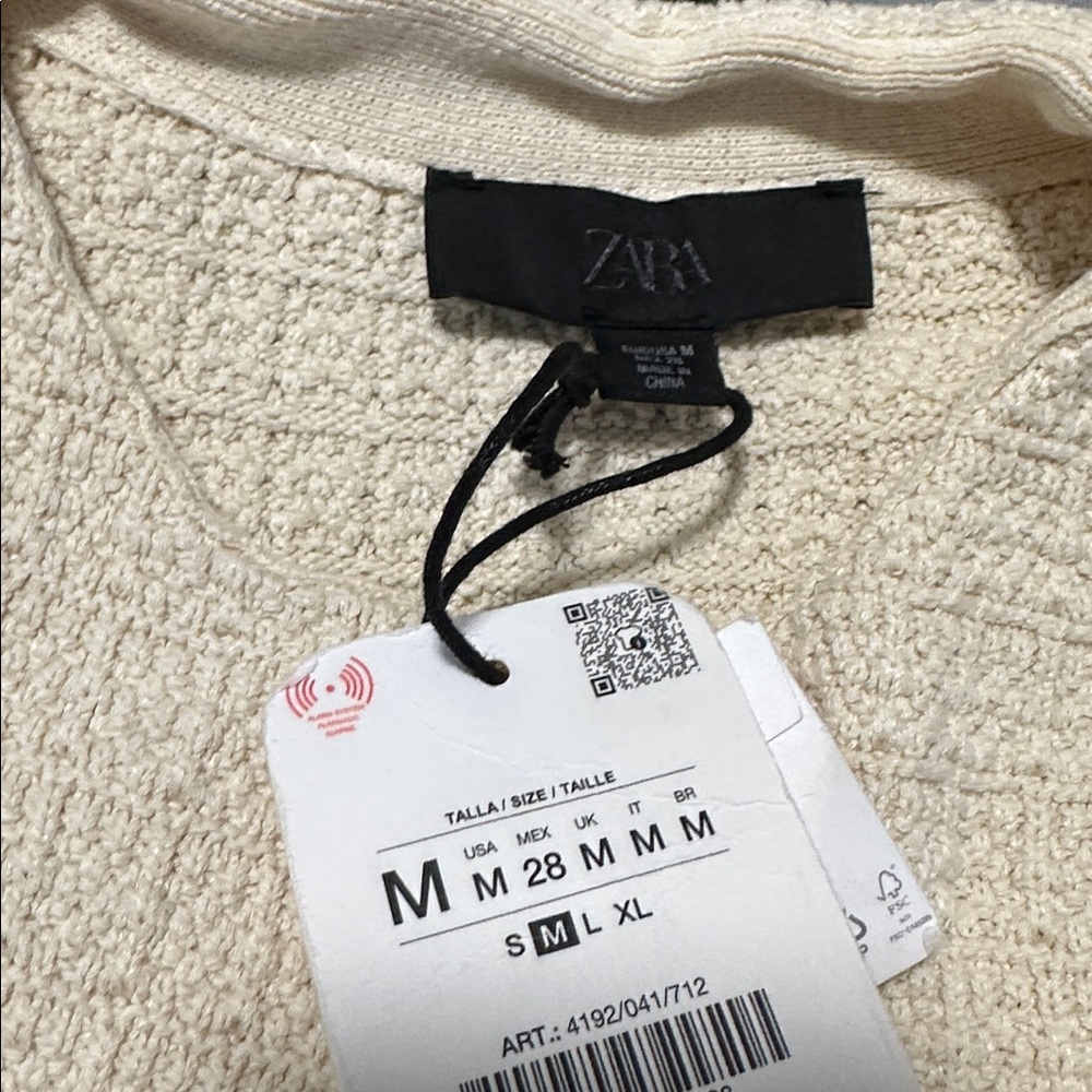 ๐ NWT Zara Cardigan Sweater Jacket - Picture 4 of 5